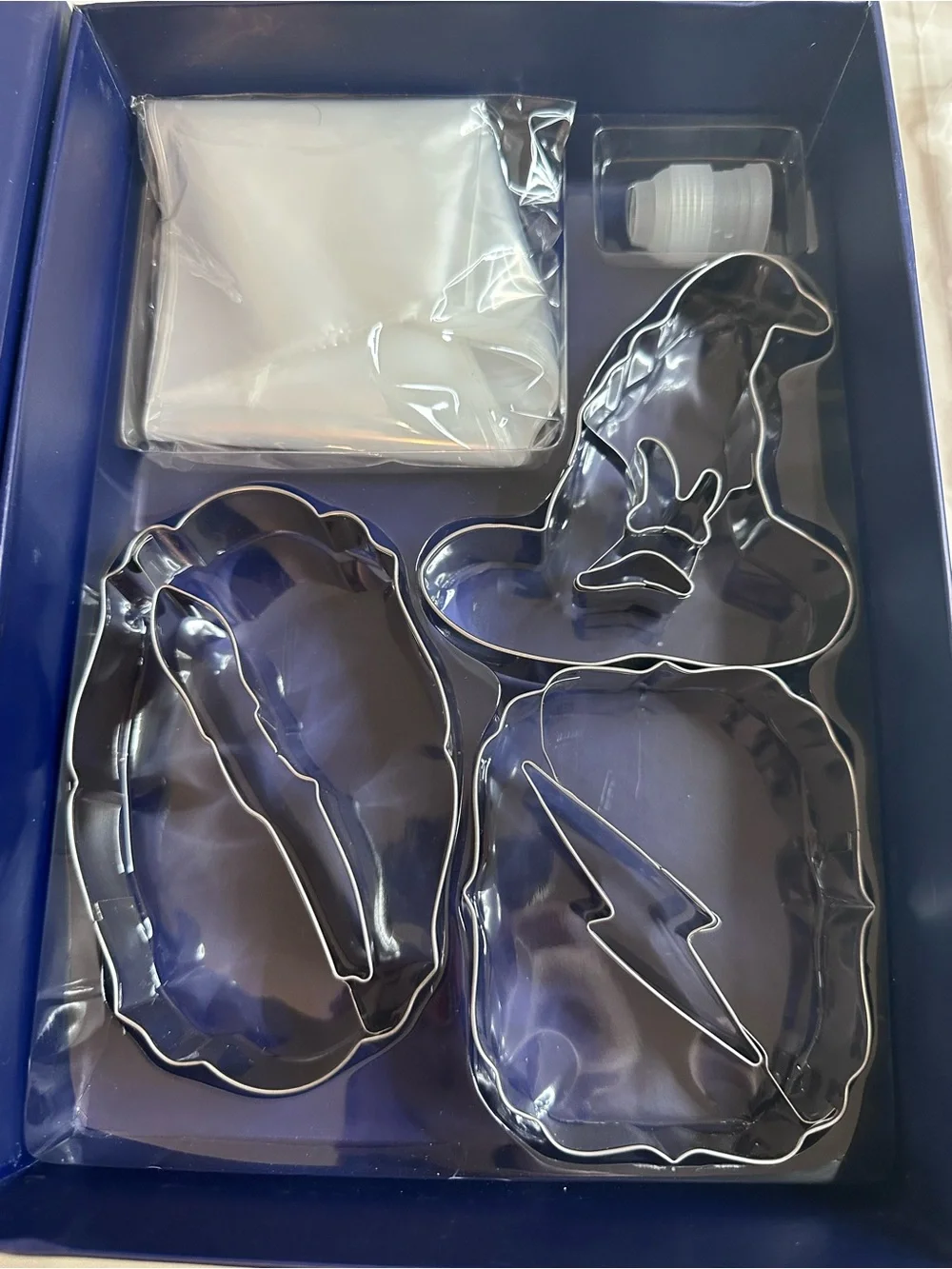 Williams Sonoma Harry Potter Cookie Baking Kit - Navy Blue and Gold